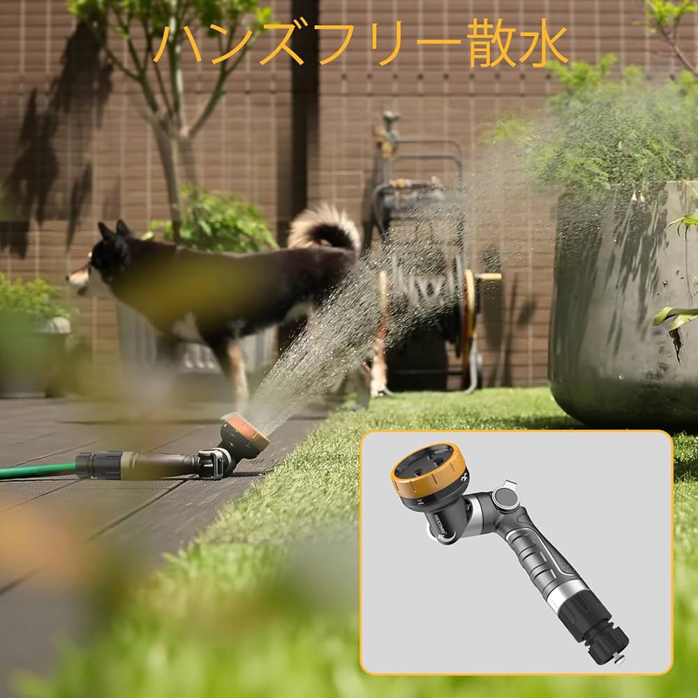 RESTMO 散水スプリンクラー(10mガーデンホース付) Amazon.co.jp: RESTMO 散水 スプリンクラー スパイクセット園芸